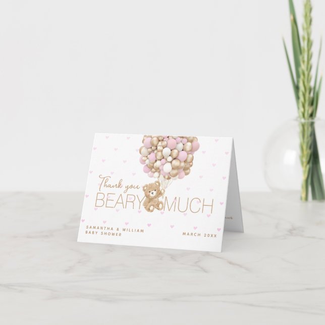 Faltkarte Dankeskarte (Vorderseite)