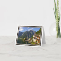 Faltkarte - Hallstatt, Österreich
