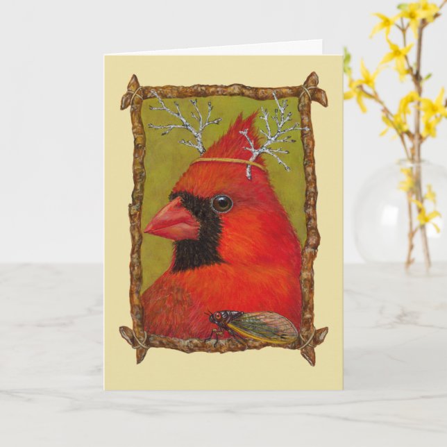 Faltkarte Karte (Gelbe Blume)