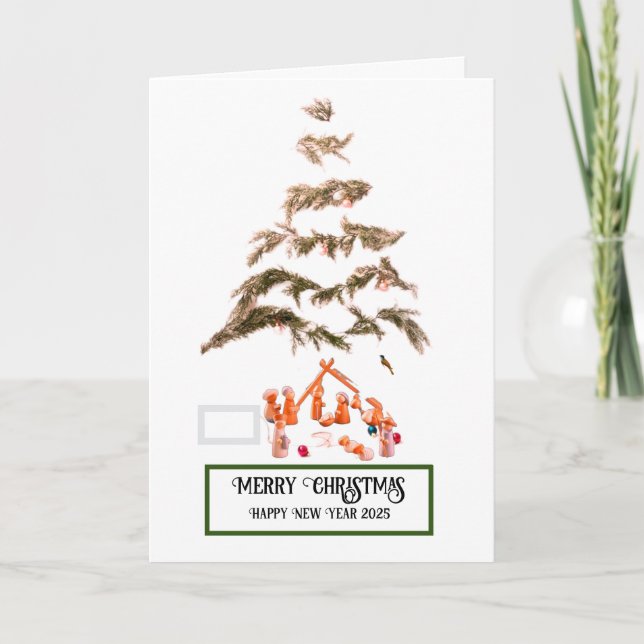 Faltkarte Karte (Vorderseite)