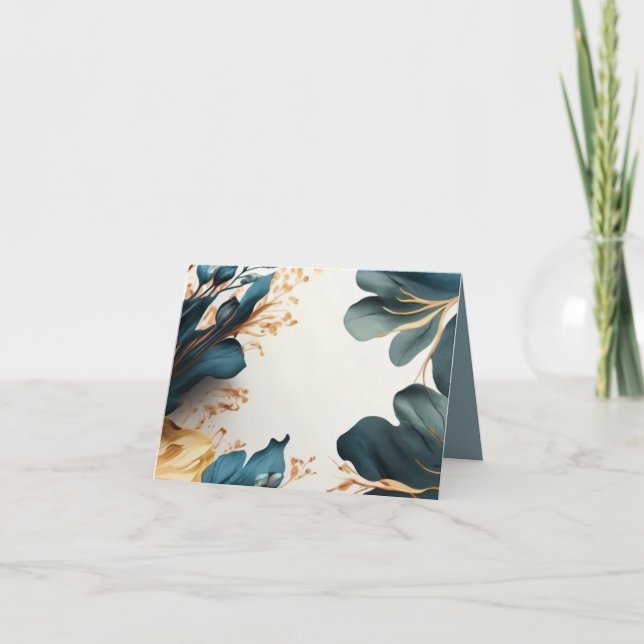 Faltkarte Karte (Vorderseite)