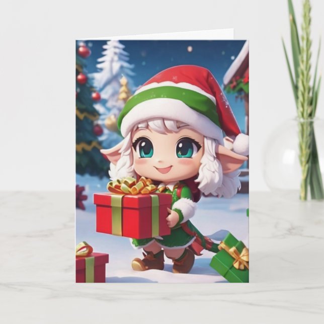 Faltkarte Karte (Vorderseite)