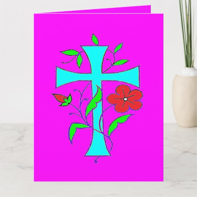 Faltkarte Karte (Vorderseite)