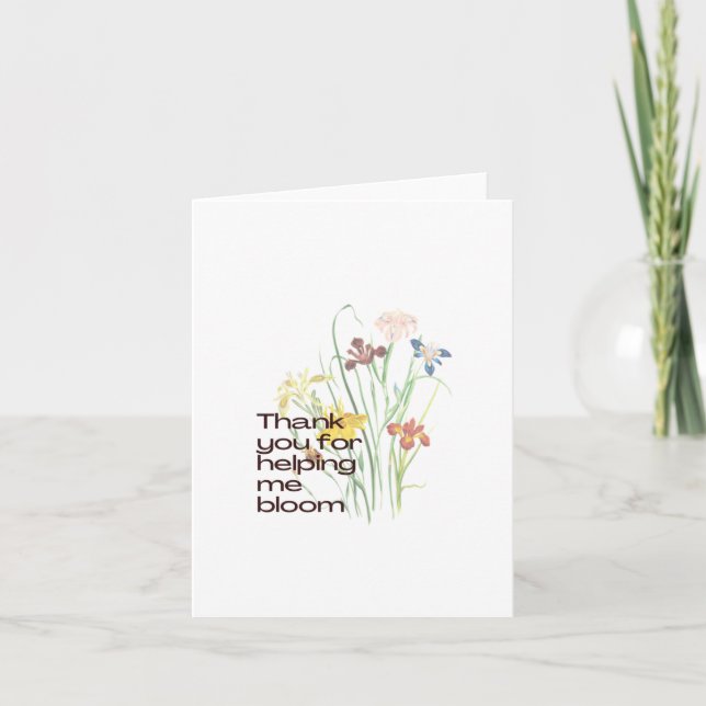 Faltkarte Karte (Vorderseite)