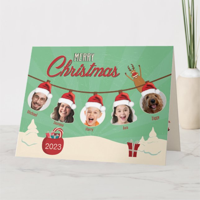 Faltkarte Karte (Vorderseite)