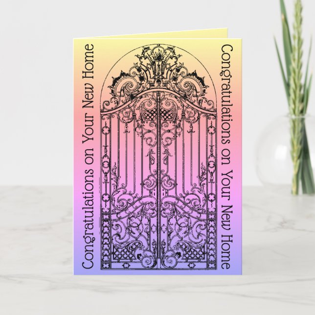 Faltkarte Karte (Vorderseite)