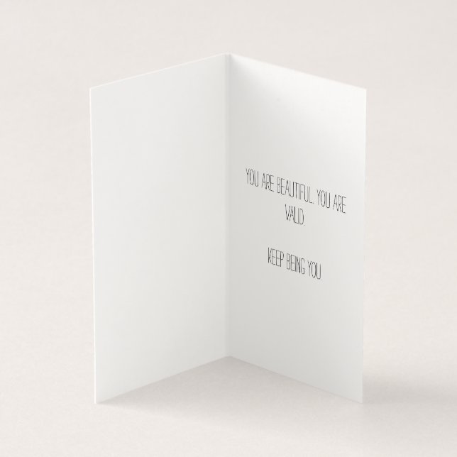 Faltkarte - Nicht binär geliebte Karte (Innenseite)