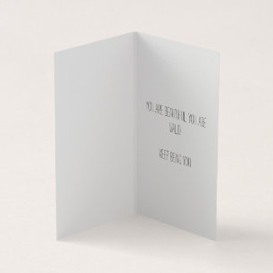 Faltkarte - Nicht binär geliebte Karte