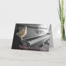 Faltkarte Nóta beag le rá / Nur zu sagen Karte