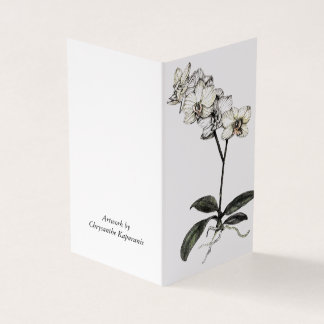 Faltkarte_Orchid botanisch