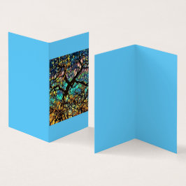 Faltkarte, Papier: Standard-Halbschall