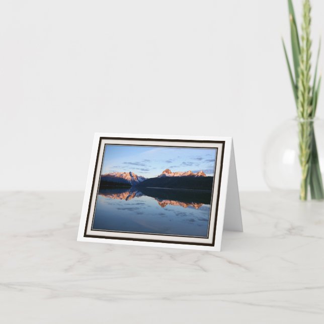 Faltkarte - Rotfischsee, Idaho Karte (Vorderseite)