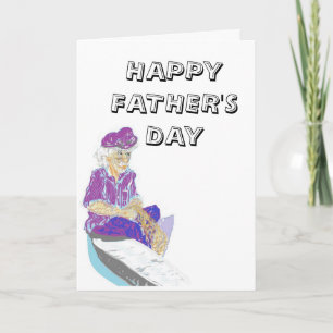 Faltkarte : VATER'S DAY Karte