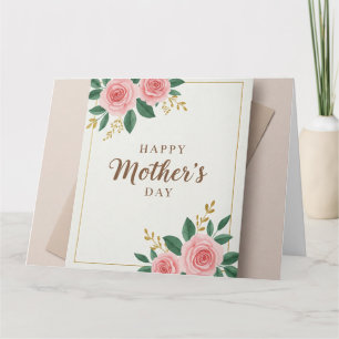 Faltkarte zum Muttertag  Karte