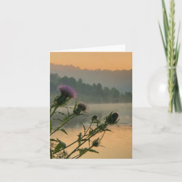 Faltkarte zum Thema Natur Karte