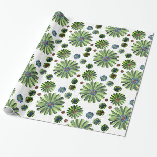 Faltpapier Floral Geschenkpapier