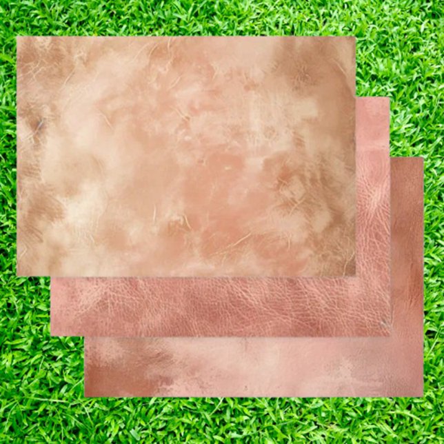 Faltpapier für das farbige Cowgirl Geschenkpapier Set (It’s a perfect blend of rustic charm and modern style, featuring  three adorable cow leather)