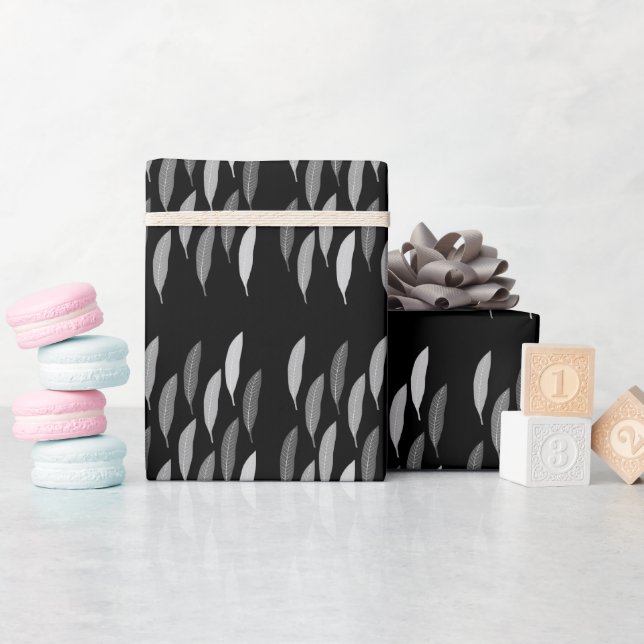 Faltpapier für die Blätter Geschenkpapier (Babyparty)