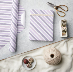 Faltpapier für die Pastellstreifen Geschenkpapier