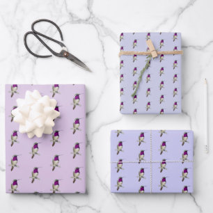 Faltpapierblätter für Muster von Lucifer Hummingbi Geschenkpapier Set