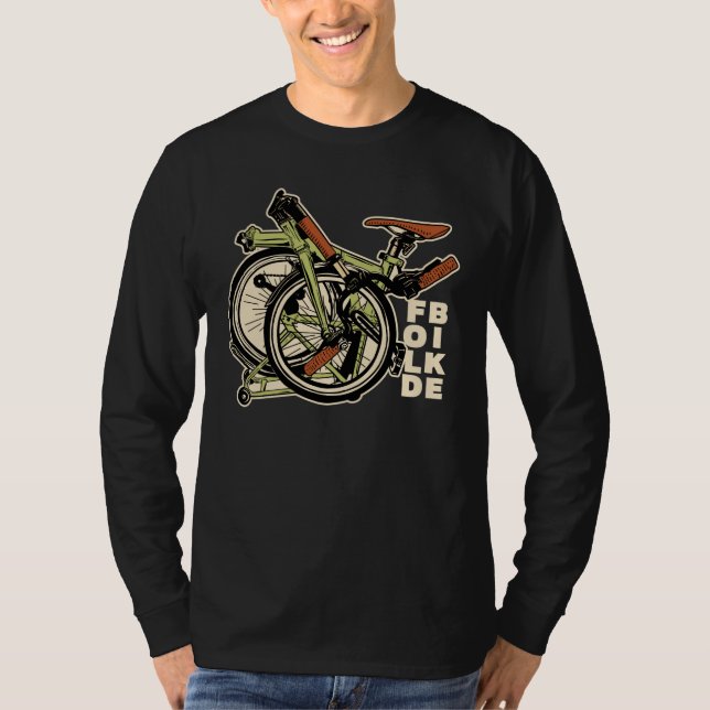 Faltrad Extravagant T-Shirt (Vorderseite)