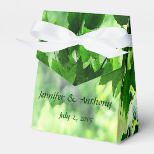 Faltschachtel für die Gastgeschenk Hochzeit Geschenkschachtel