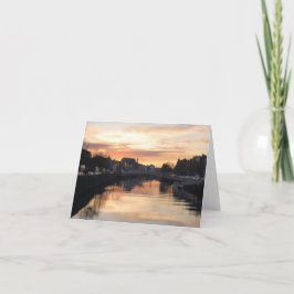 Faltschachtel-Grußkarte - Dublin, Irland Karte