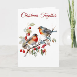 Faltschachtel Holiday Card-Elegante Viktorianische Feiertagskarte