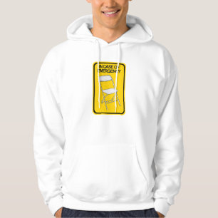 Faltstuhl im Notfall Hoodie