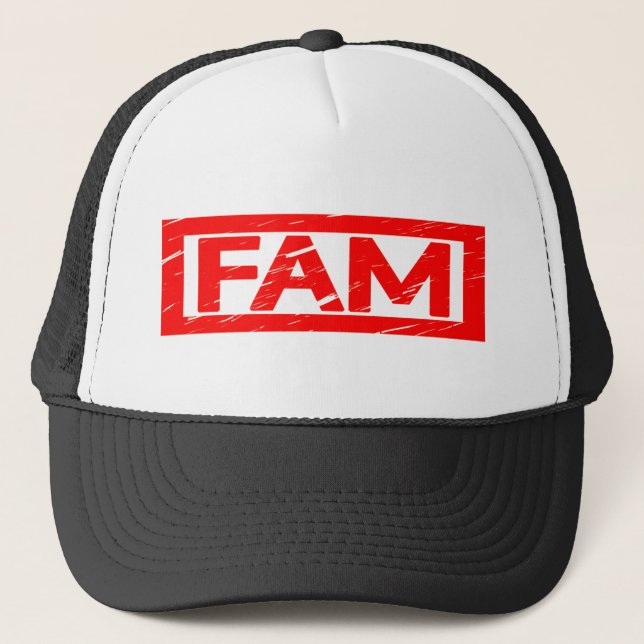 Fam Briefmarke Truckerkappe (Vorderseite)