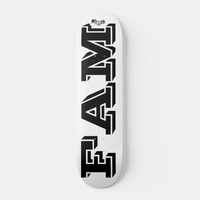 FAM Skateboard (Vorderseite)