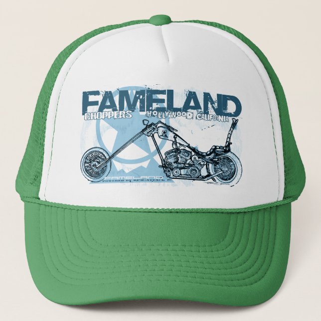 Fameland Chopper Hollywood - Hut #4 Truckerkappe (Vorderseite)