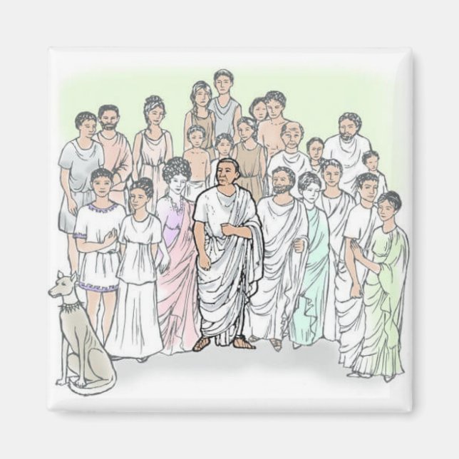 Familia Caecilii Magnet (Vorne)