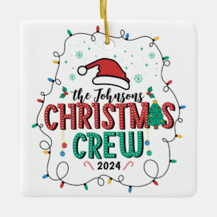 Familiäre Weihnachtsgruppe - passender Name Keramikornament