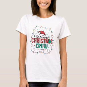 Familiäre Weihnachtsgruppe - passender Name T-Shirt