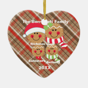 Familie 4 der keramikornament