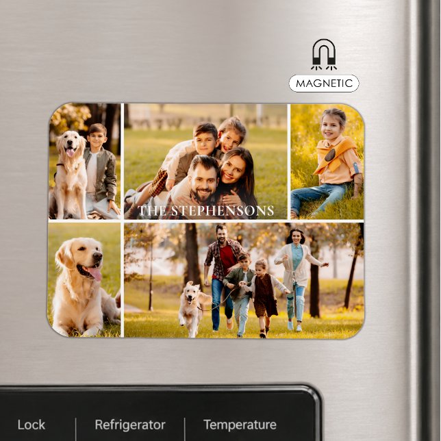 Familie 5 Name der Fotokollektion Magnet (Von Creator hochgeladen)