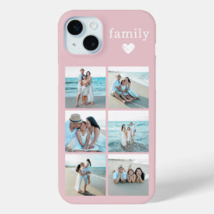 Familie 6 Foto Blush Rosa Case-Mate iPhone Hülle