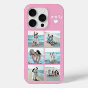 Familie 6 Foto Pink Case-Mate iPhone Hülle