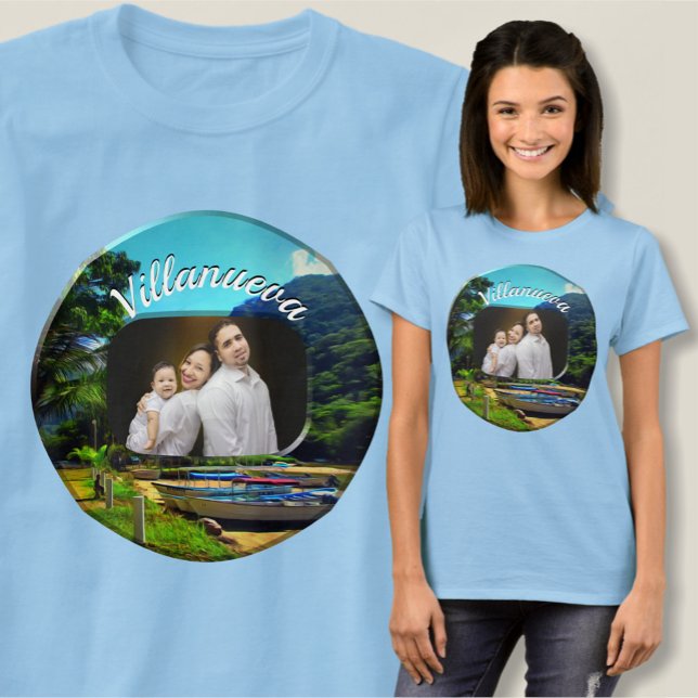Familie am Mismaloya-Fluss 0350 T-Shirt (Von Creator hochgeladen)