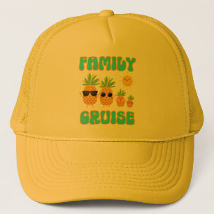 Familie Ananas Truckerkappe