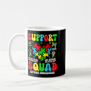 Familie Au Unterstützung Au Bewusstsein Squad Sped Kaffeetasse