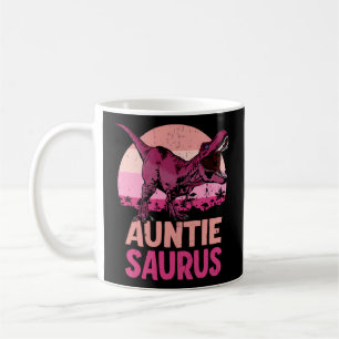 Familie Auntie Saurus Auntiesaurus Dinosaur Kaffeetasse