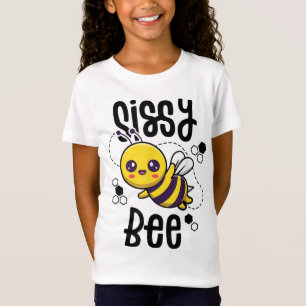 Familie Bee Sister Sis Birthday First Bee Day Outf T-Shirt