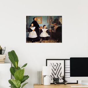 Familie Bellelli von Edgar Degas, Poster