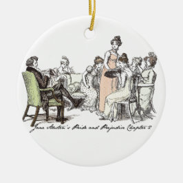 Familie Bennet - Jane Austen Pride & Prejudice Keramik Ornament
