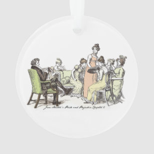 Familie Bennet - Jane Austen Pride & Prejudice Ornament