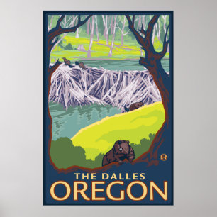Familie Biaver - The Dalles, Oregon Poster