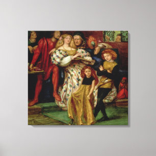 Familie Borgia, 1863 Leinwanddruck