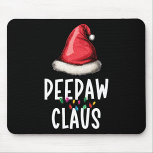Familie Bunnyaw Claus Weihnachten Santas Pyjama-Ma Mousepad